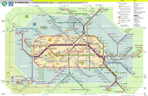 Berlin subway 2001