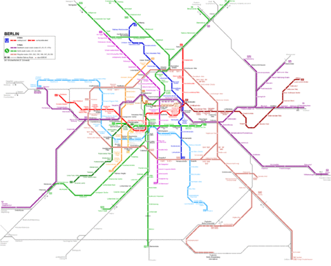 Metro de Berlín 2011