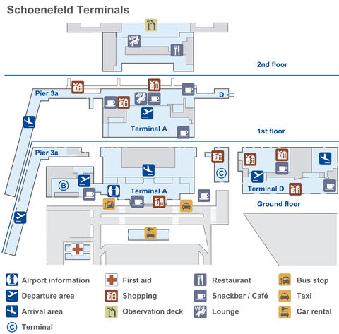 Schönefeld Airport Terminals