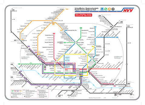 Sistema de transporte público ferroviario regional de Hamburgo