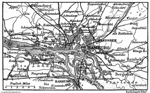 Hamburg and its environs 1906