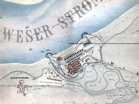 Bremerhaven in 1849