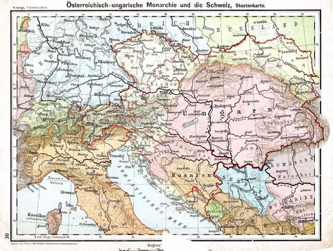 The Austro-Hungarian monarchy and Switzerland 1899