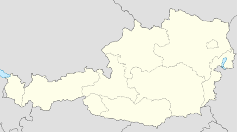 Blank map of Austria