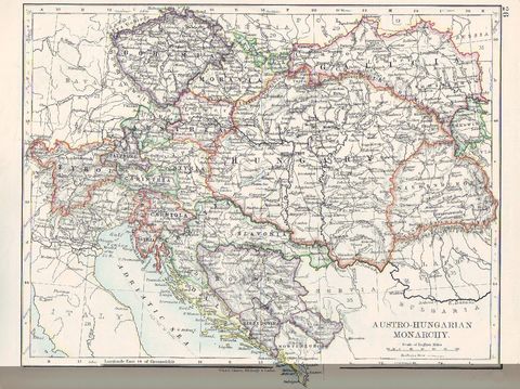 The Austro-Hungarian Empire in 1897