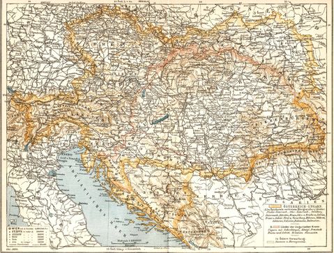 Austrian-Hungarian Monarchy 1898