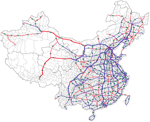 Expressways of China 2009