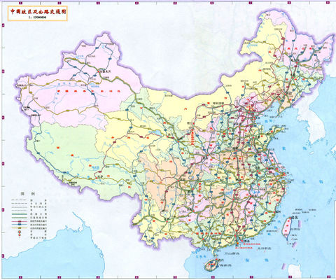 Chinese highways and expressways