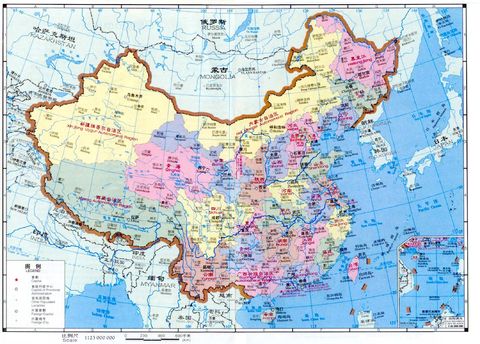 China political map