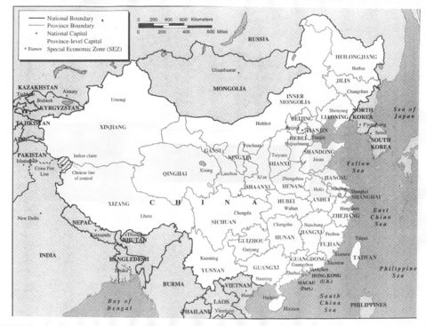 China map