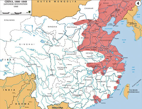 Japanese occupation of China 1940