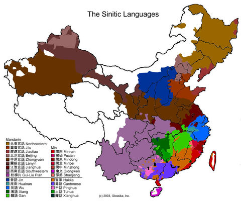 The Sinitic languages 2003