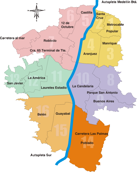 Comunas of Medellín