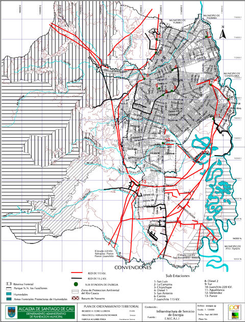 Servicio de energía en Cali
