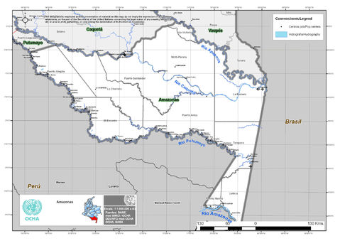 Amazonas map