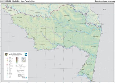 Amazonas map 2003