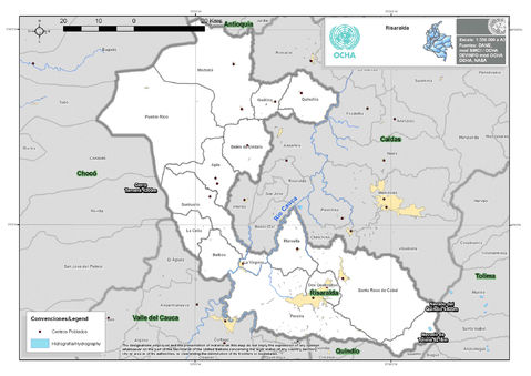 Mapa de Risaralda