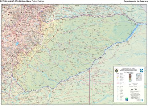 Casanare map 2003