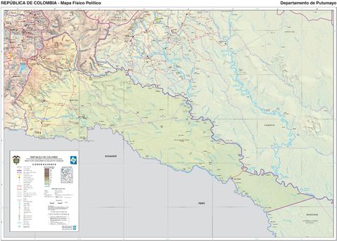 Putumayo map 2003