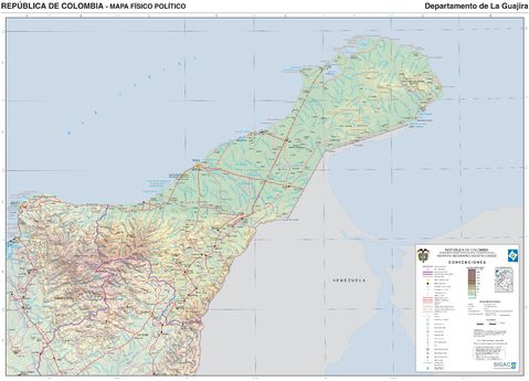 La Guajira map 2003