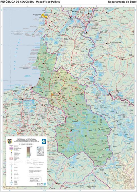 Sucre map 2003