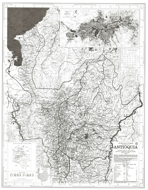 Antioquia map 1987