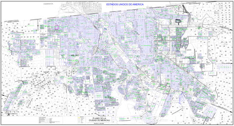 Map of Mexicali 2007