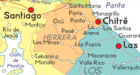 Mapa de Herrera