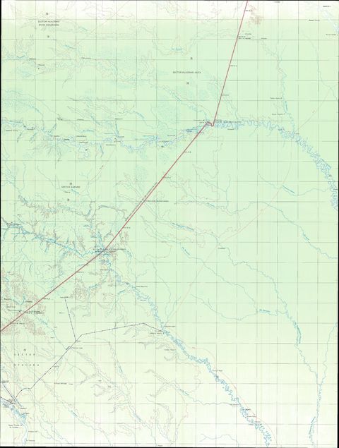 Mapa topográfico de la Región Amazónica 4