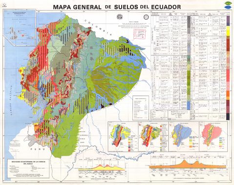 General Soil Map of Ecuador 
