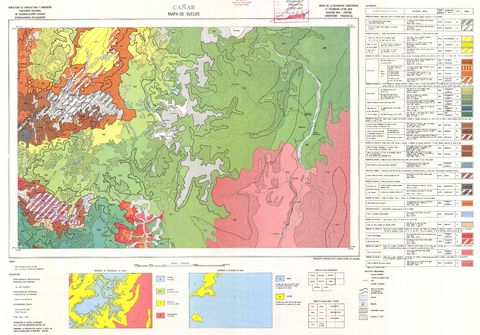 Suelos de la región de Cañar 1983