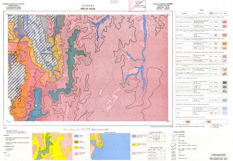 Soil of Zamora area 1984