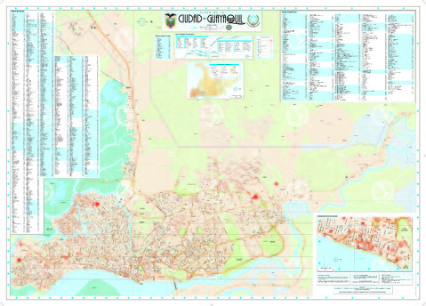 Mapa de Guayaquil 2011