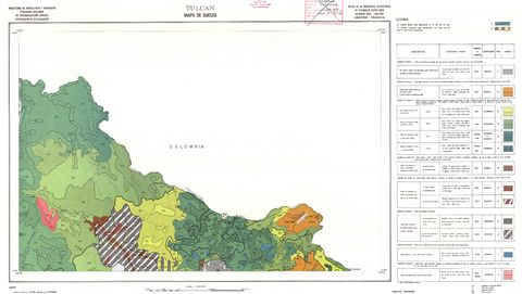 Suelos de la región de Tulcán 1983