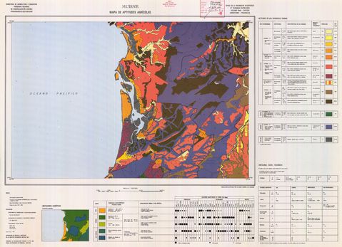 Agricultural suitability in the Muisne area 1983