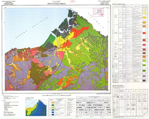 Agricultural suitability in the Valdez area 1984