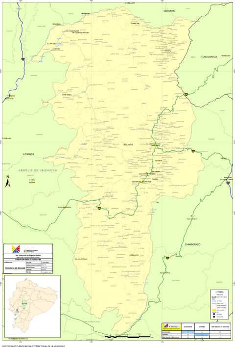 Map of Bolívar 2010