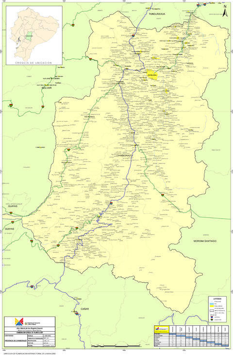 Mapa de Chimborazo 2010