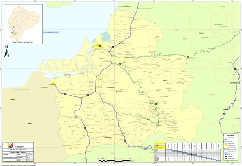 Map of El Oro 2010