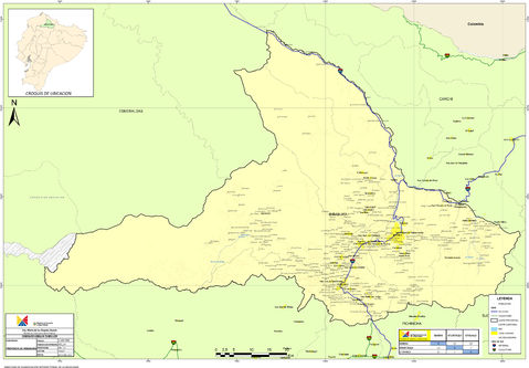 Map of Imbabura 2010