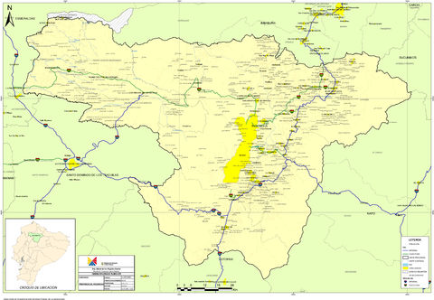 Map of Pichincha 2010