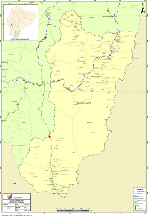 Map of Zamora 2010