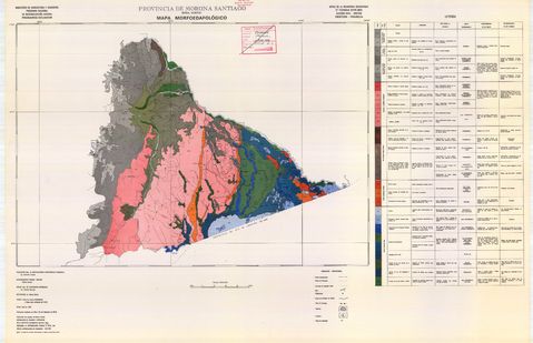 Mapa morfo-edafológico de Morona Santiago (zona norte) 1983