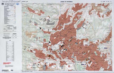Ciudad de Guatemala, hoja 1