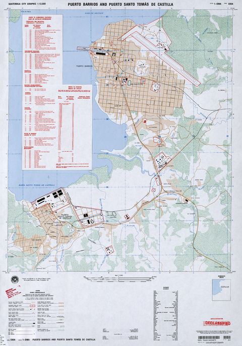 Puerto Barrios and Puerto Santo Tomas de Castilla 1986