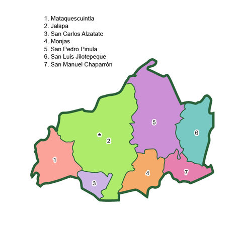 Municipios de Jalapa