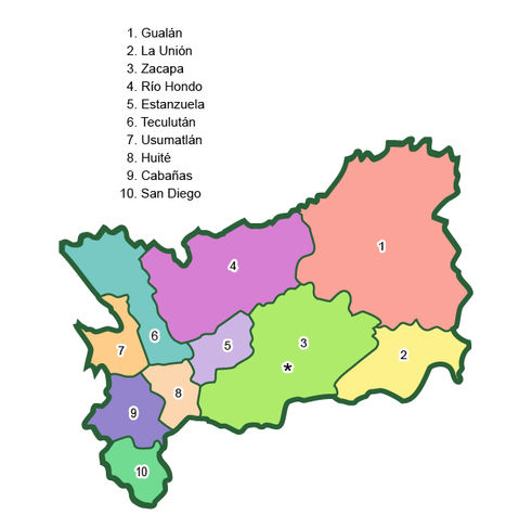 Municipios de Zacapa