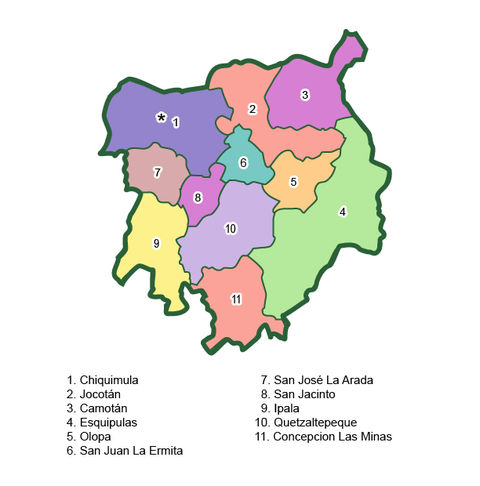 Municipalities of Chiquimula