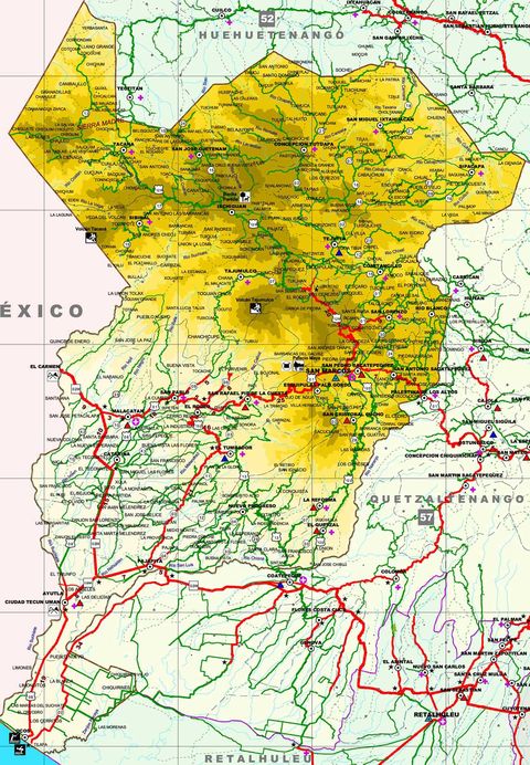 Map of San Marcos