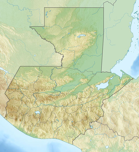 Mapa Físico De Guatemala Guatemala Ex 3060